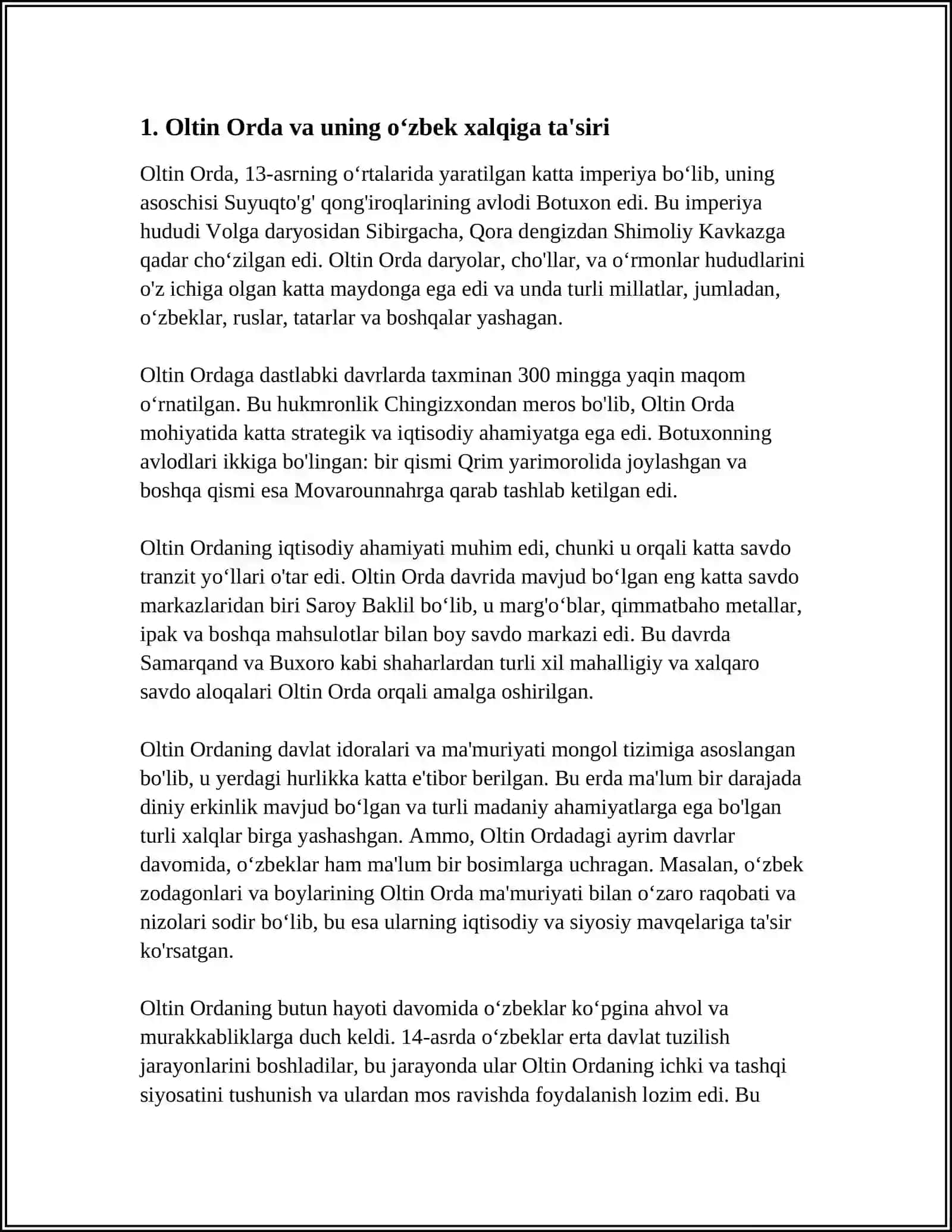 OLTOY NAZARIYASI» YOKI O‘ZBEK VA KOREYSLARNING ETNIK YAQINLIGI HAQIDA 3