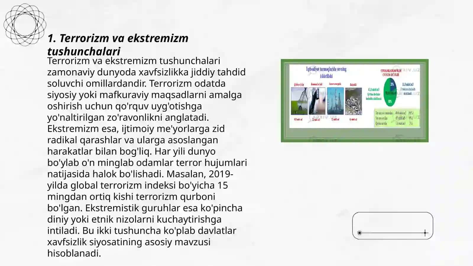 Terrorizm va ekstremizm holatlari, sabablari va oqibatlari 3