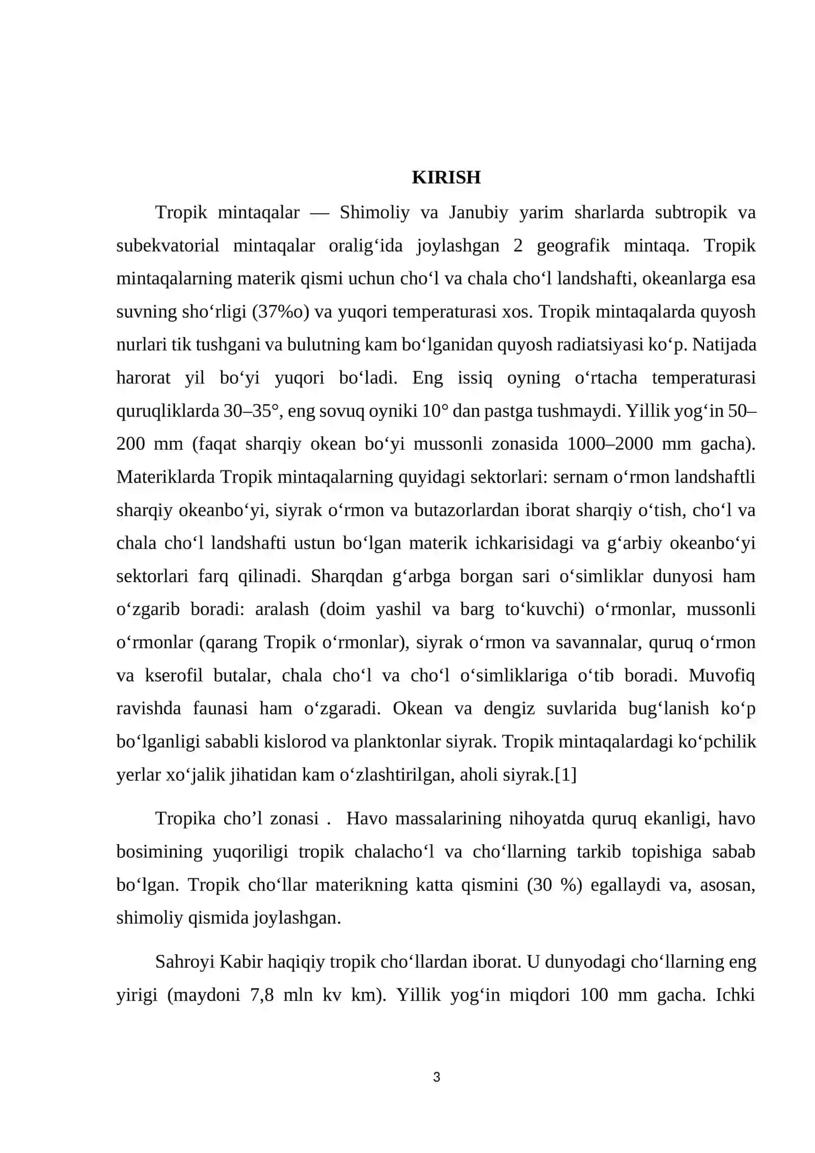 Tropikada tarqalgan oziq ovqat o'simliklari 3