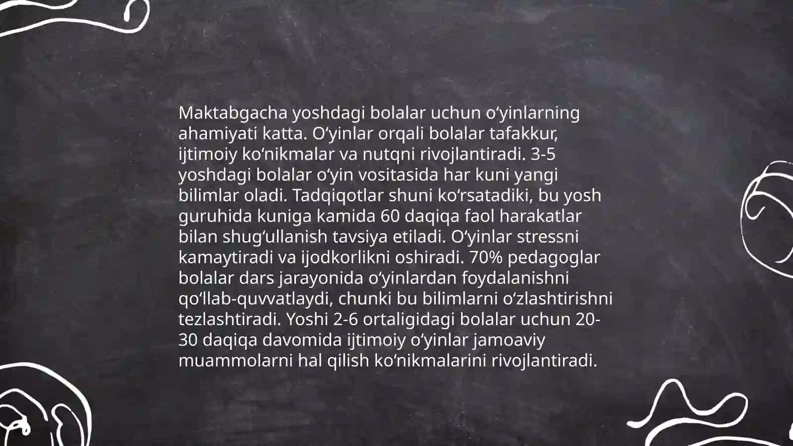 O'yinlarning Roli Talim-Tarbiyada 3