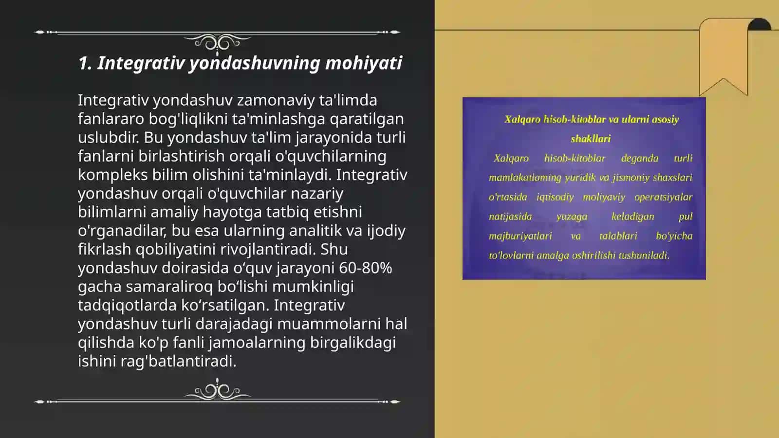 Mutaxassislik fanlarini oʻqitish samaradorligini oshirishda integrativ yondashuv 3
