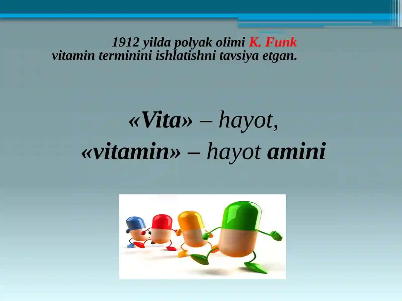 Vitaminlar 3