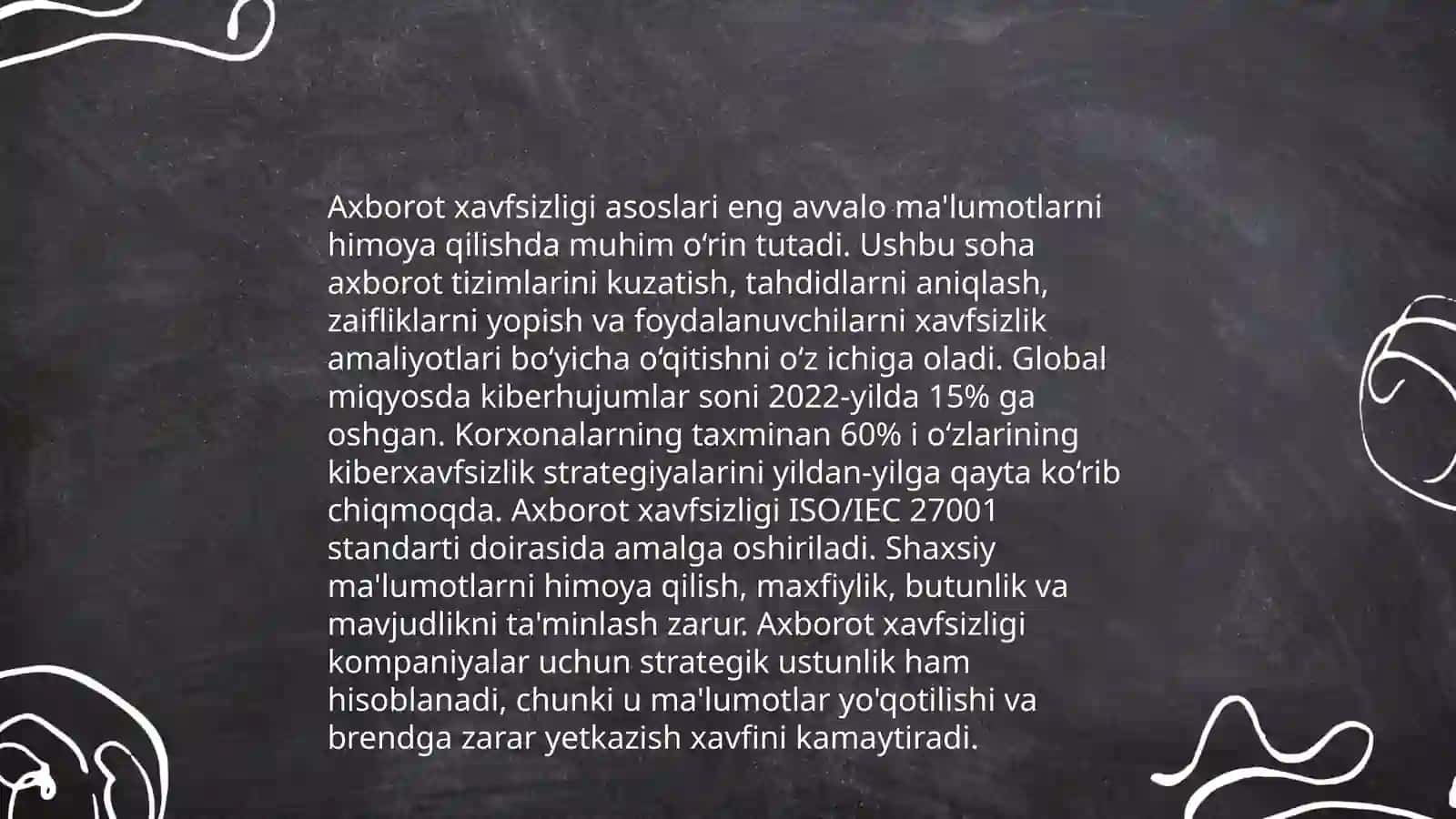 Informatsiya tizimlari va resurslaridan ruxsatsiz foydalanishlarni aniqlash metodikasi 3
