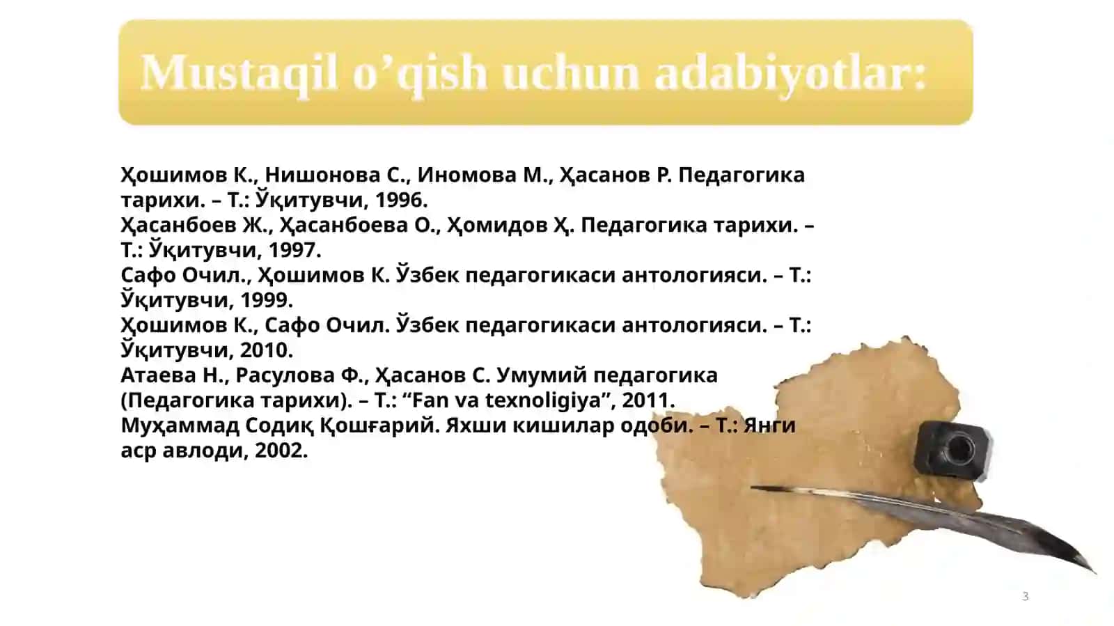 XIV ASRNING IKKINCHI YARMI VA XVI ASRDA MOVARAUNNAHRDA boshlang`ich MAKTABda tarbiya 3