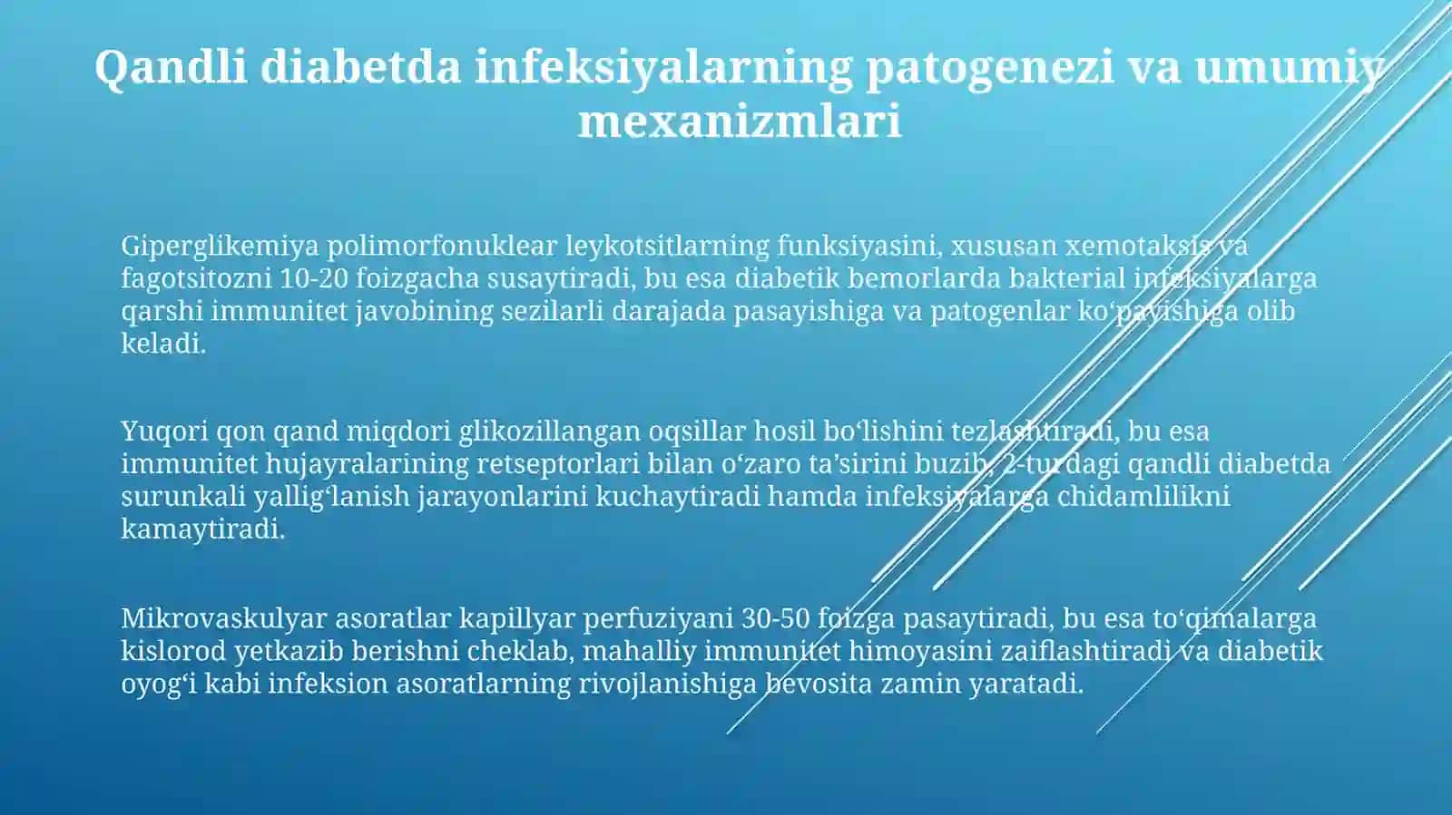 Qandli Diabet Infektsiyalari 3