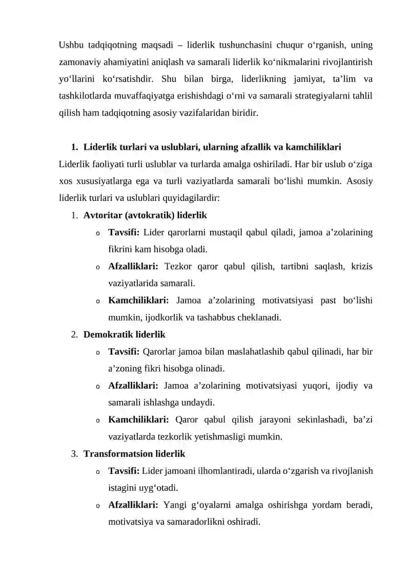 Liderlik 3