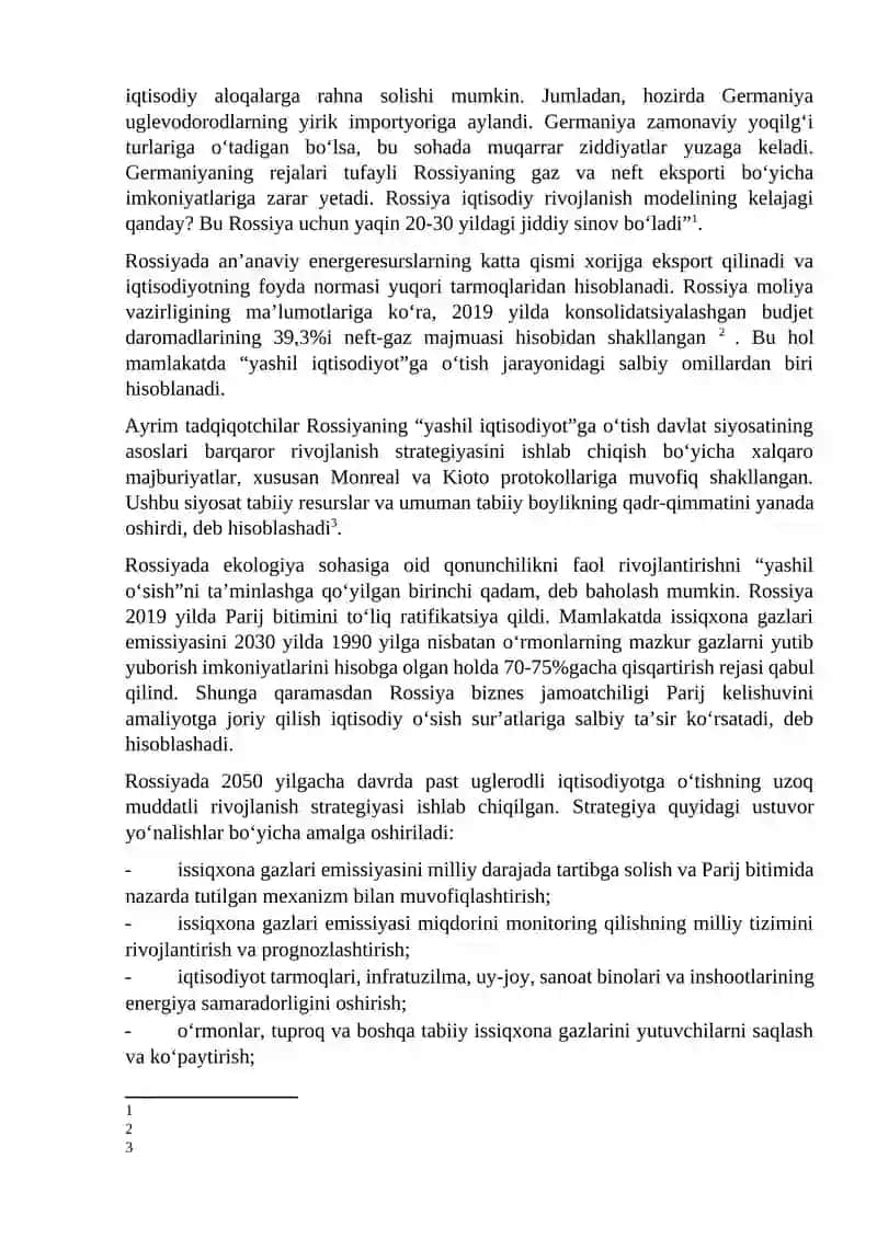 Yashil iqtisodiyotni rivojlantirish strategiyasi 3
