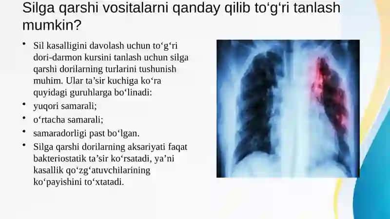 Silga qarshi dori vositalari. Bezgakka arshi dori vositalarini qo’llash tamoyillari 3