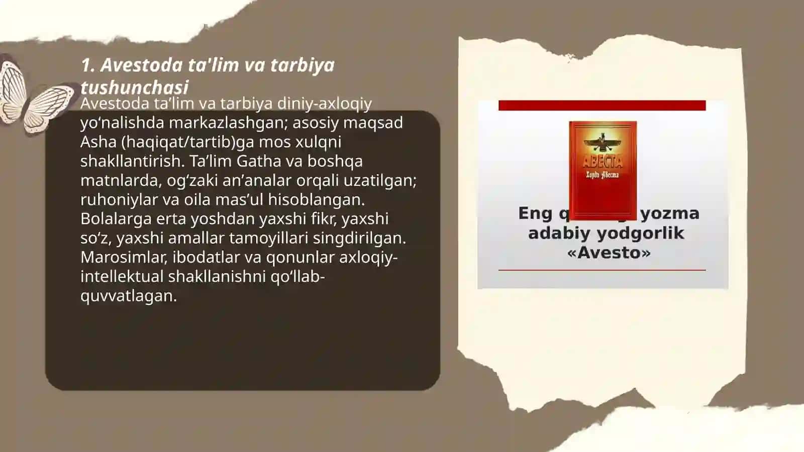 Avestoda eng qadimgi 3