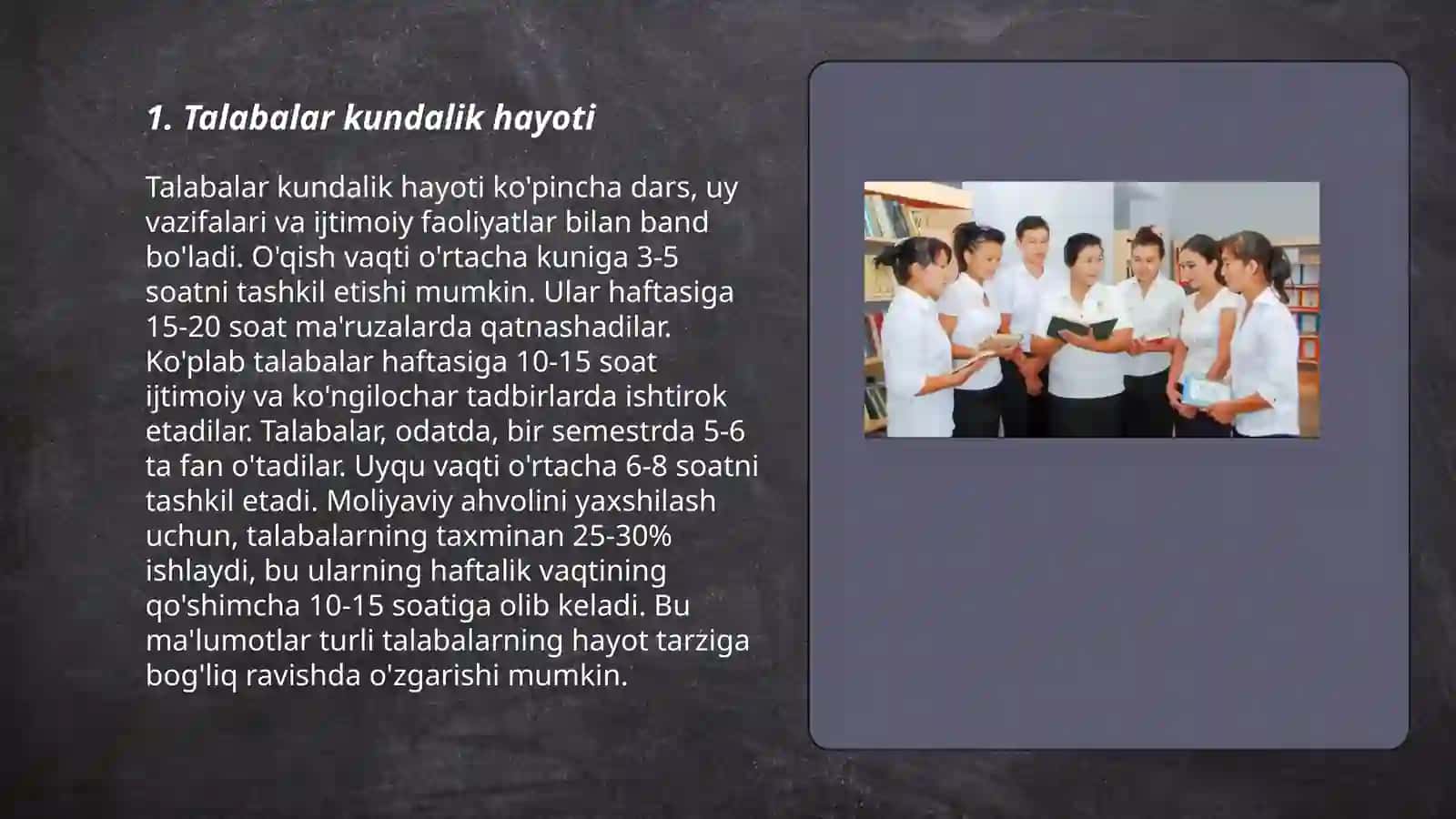 Talabalar leksikasi 3