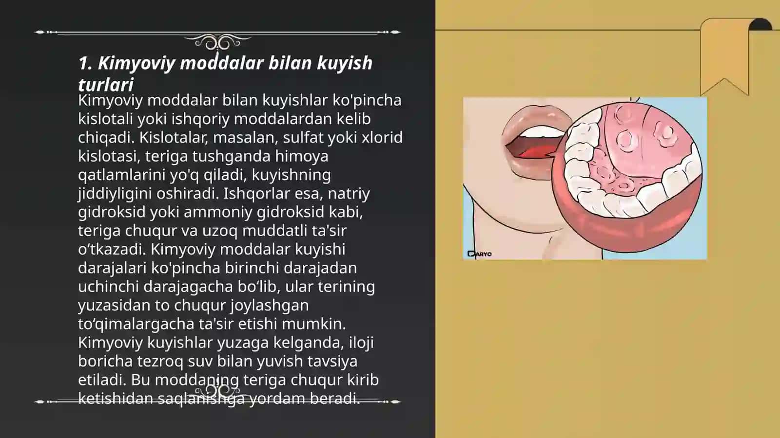 Kimyoviy kuyish turlari 3