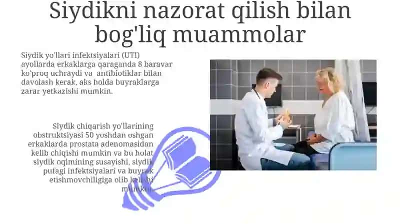 Siydik ajratish tizimi kasalliklarda bemorlar parvarishi va kuzatuvi 3