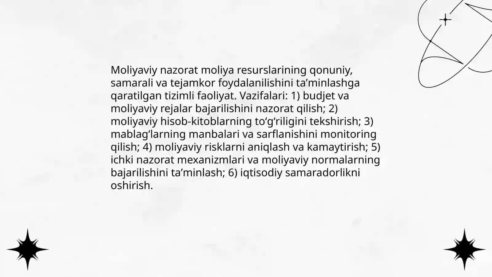 Moliyaviy nazorat 3