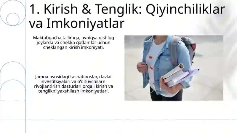 Afrika mamlakatlarida maktabgacha ta'lim tarbiya jarayonlari 3