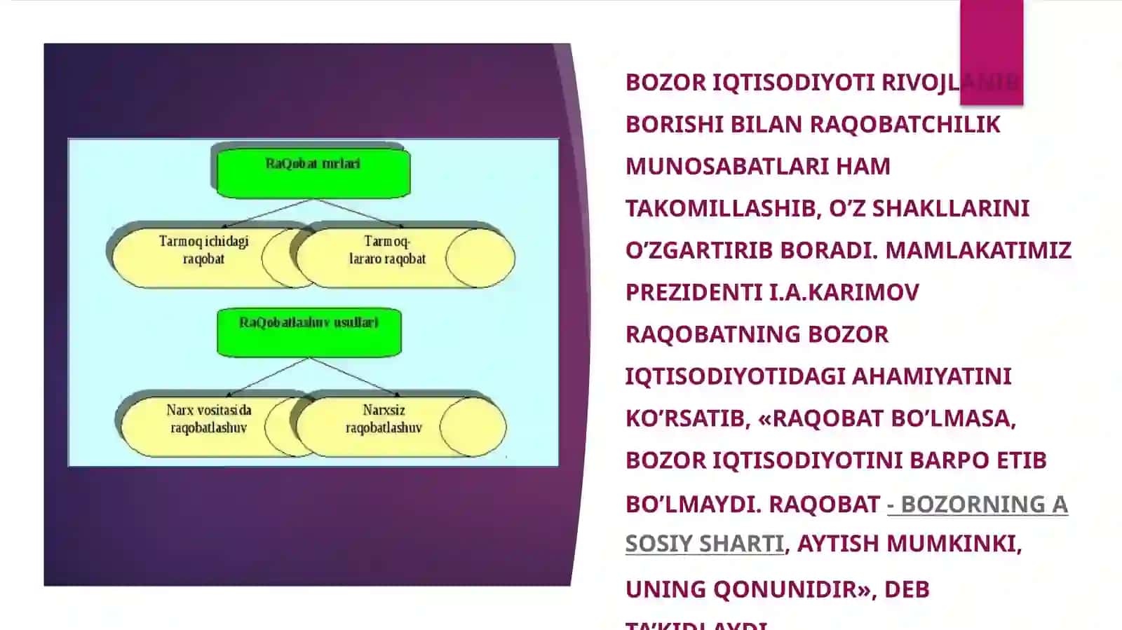 RAQOBAT VA NARXNING SHAKLLANISHI 3