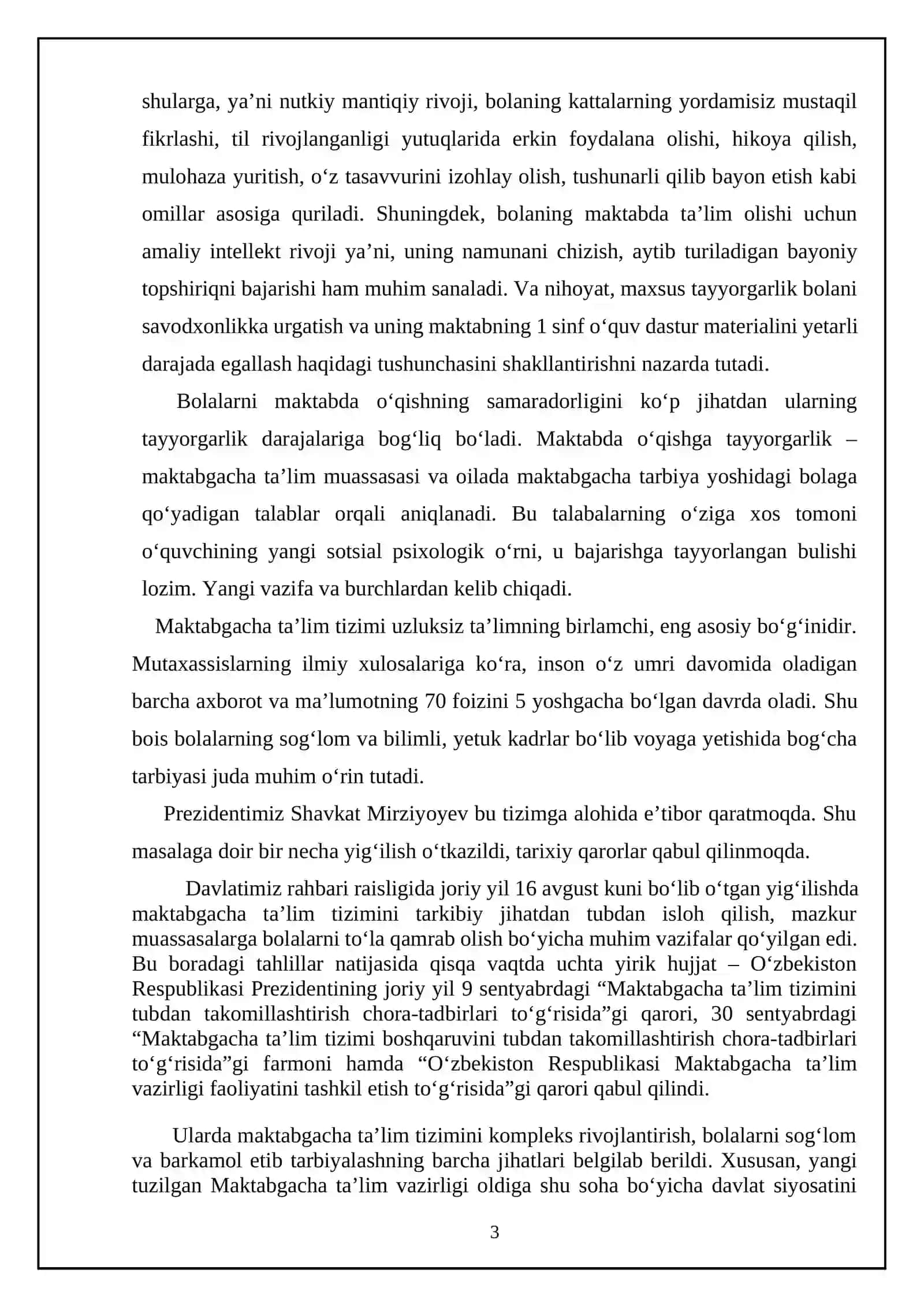 Modellashtirish va modellarni yaratish va ular yordamida matematik tasavvurlarni shakllantirish 3