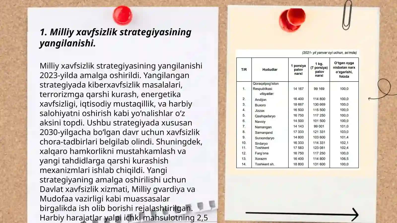 Milliy xavfsizlikni ta'minlash borasida amalga oshirilayotgan ishlar 3