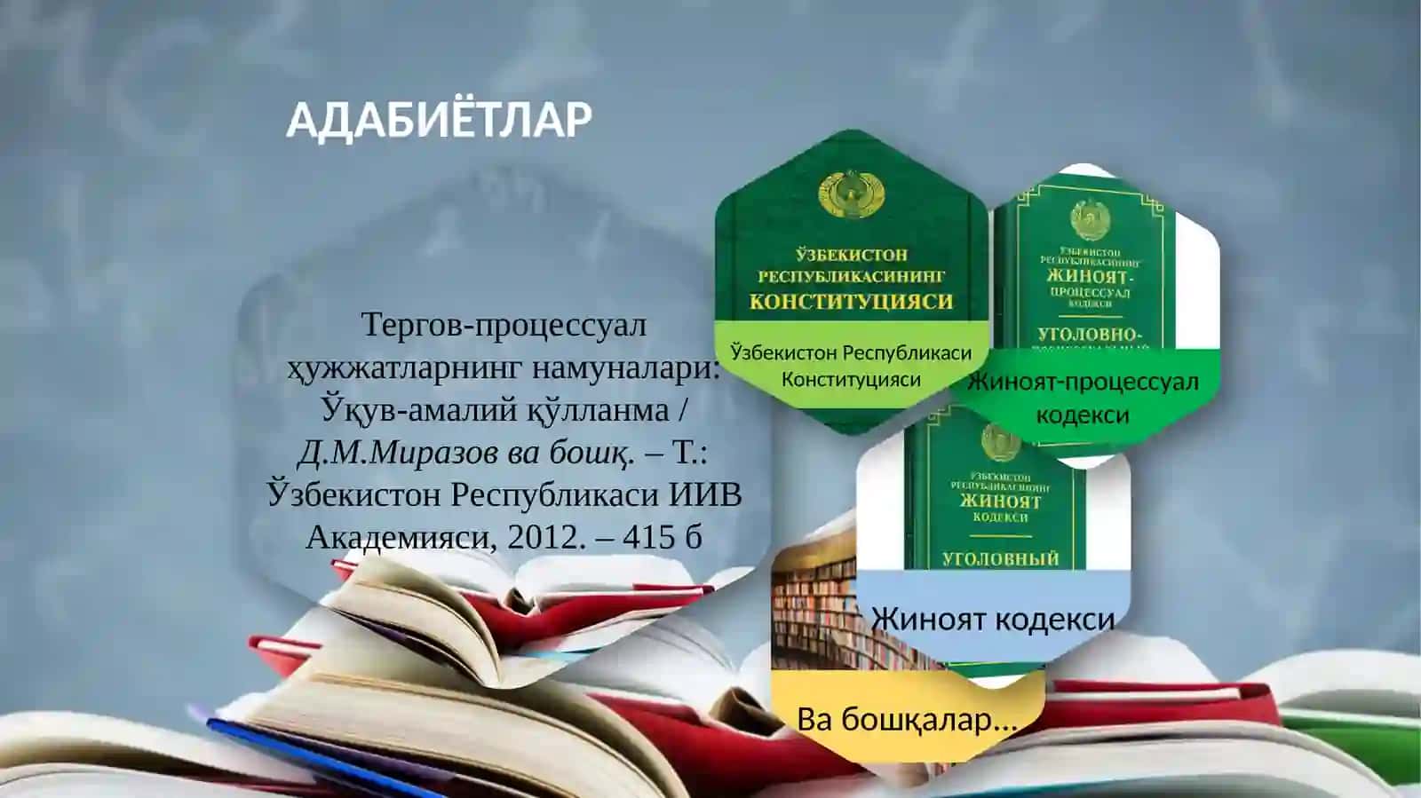 TERGOV HARAKATLARI TUSHUNCHASI, TIZIMI VA TASNIFLANISHI 3