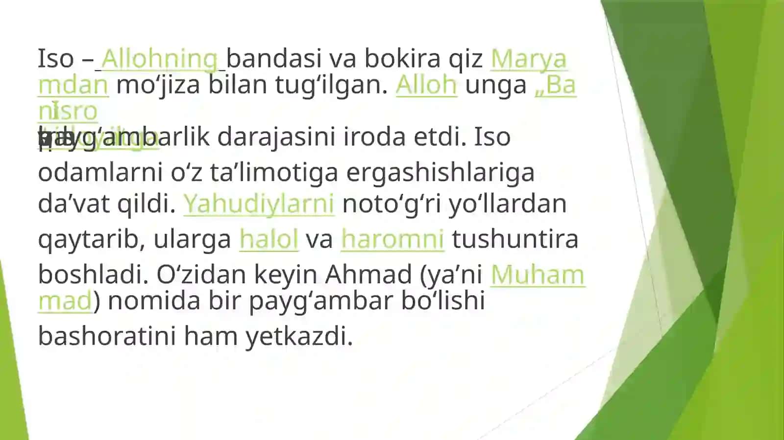 Iso Masih (Iisus Xristos) 3