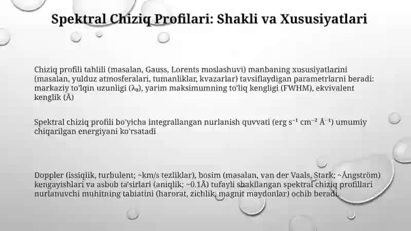 Nurlanish quvvati,uning sónishi 3