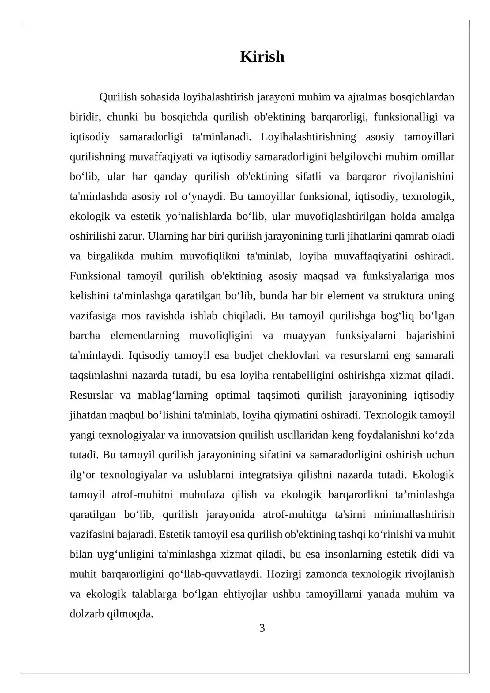 Qurilishda Loyhalashning Asosiy Tamoyillari 3