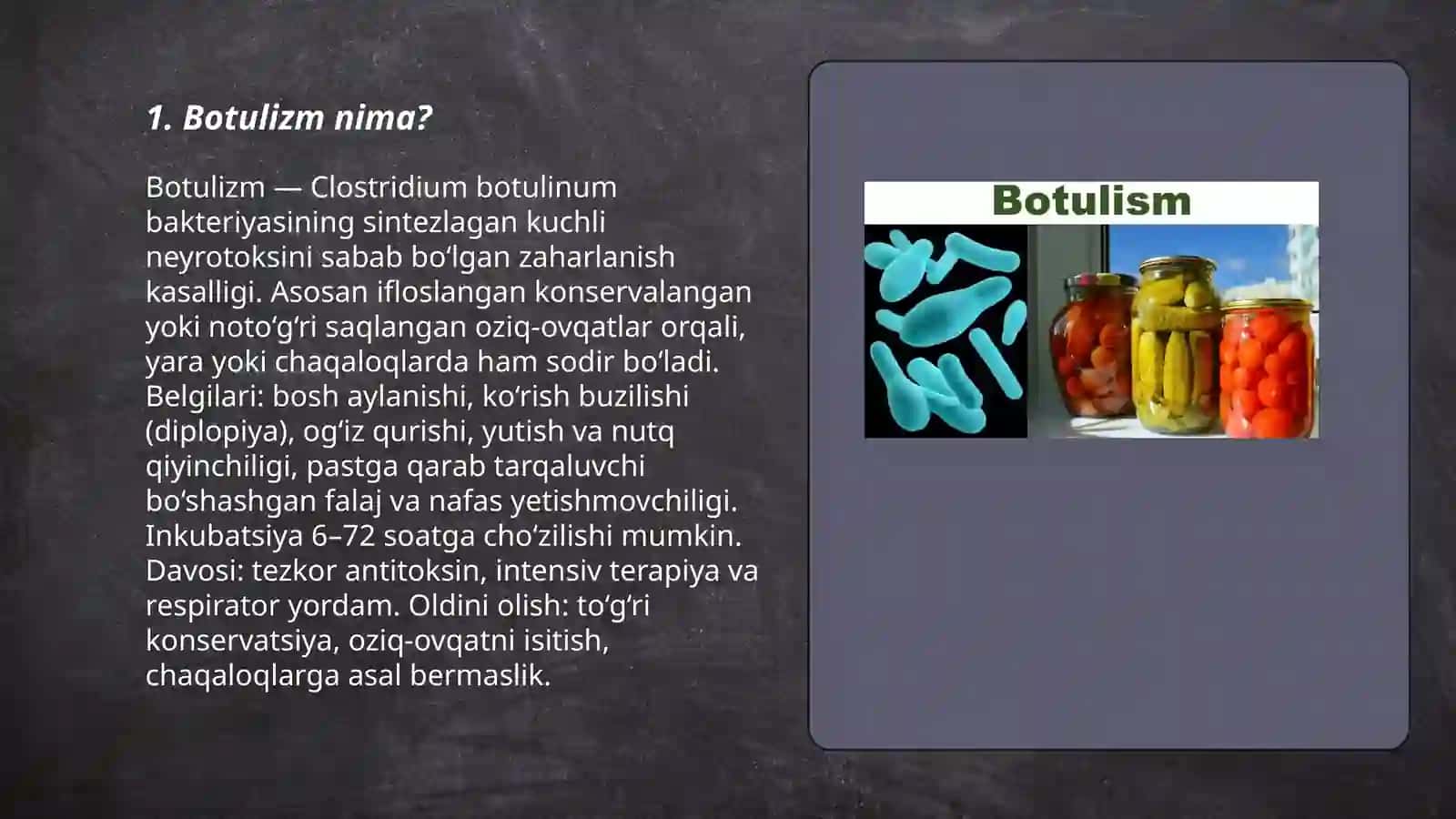 BOTULIZM 3