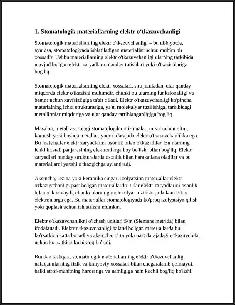 STOMATOLOGIK MATERIALLARNING ELEKTR XOSSALARI 3
