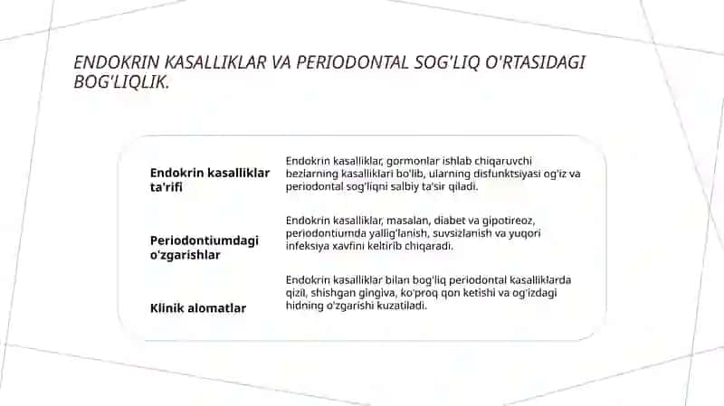 Endokrin kasalliklarda paradontdagi òzgarishi 3