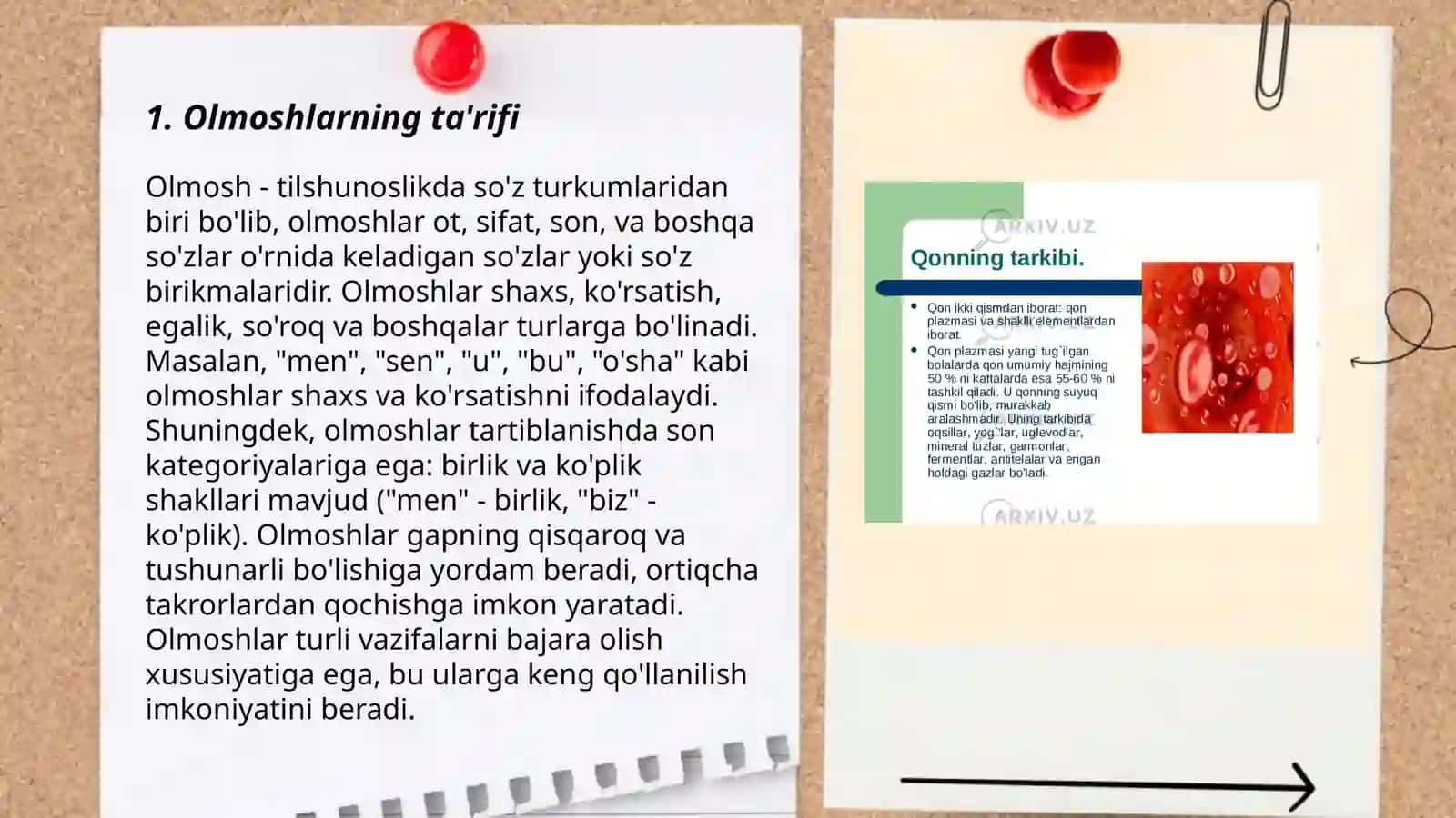 Olmoshning xususiyatlari va turlari 3