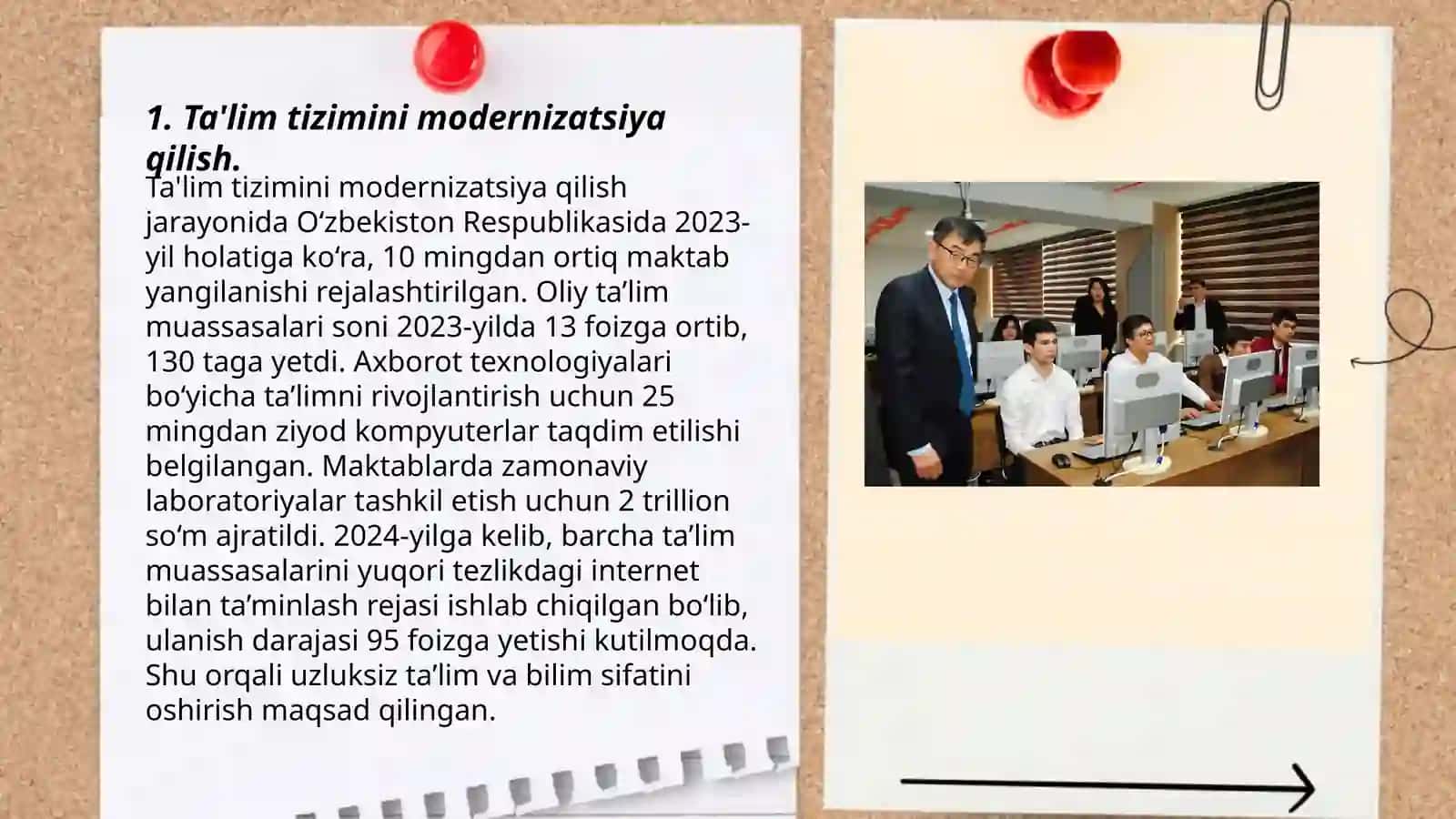 Oʻzbekiston respublikasi talim tizmin rivojlantirishning konsktual asoslari 3