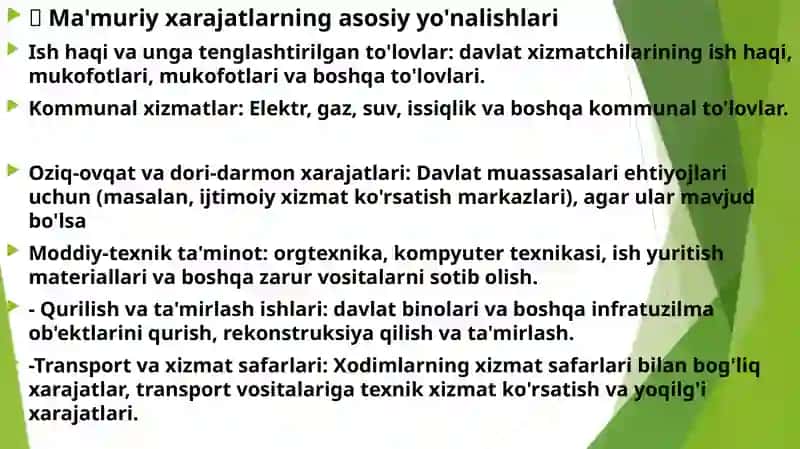 Davlat budjetining davlat hokimiyati, boshqaruvi, sudlar va prokuratura organlarini ta’minlash xarajatlari 3