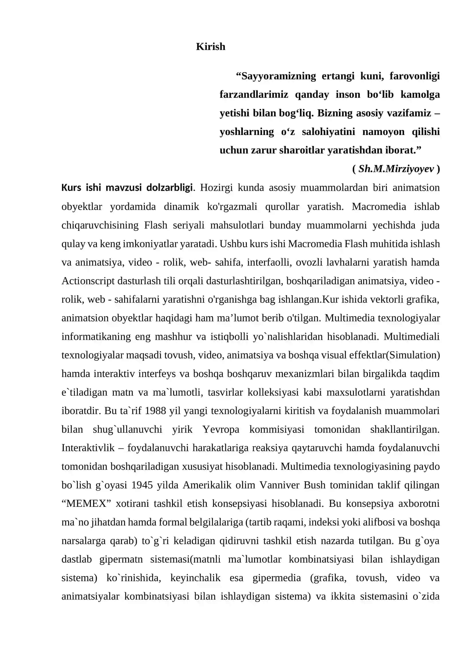 Adobe Flash animatsiya dasturida animatsiaysini yaratishning usullari 3