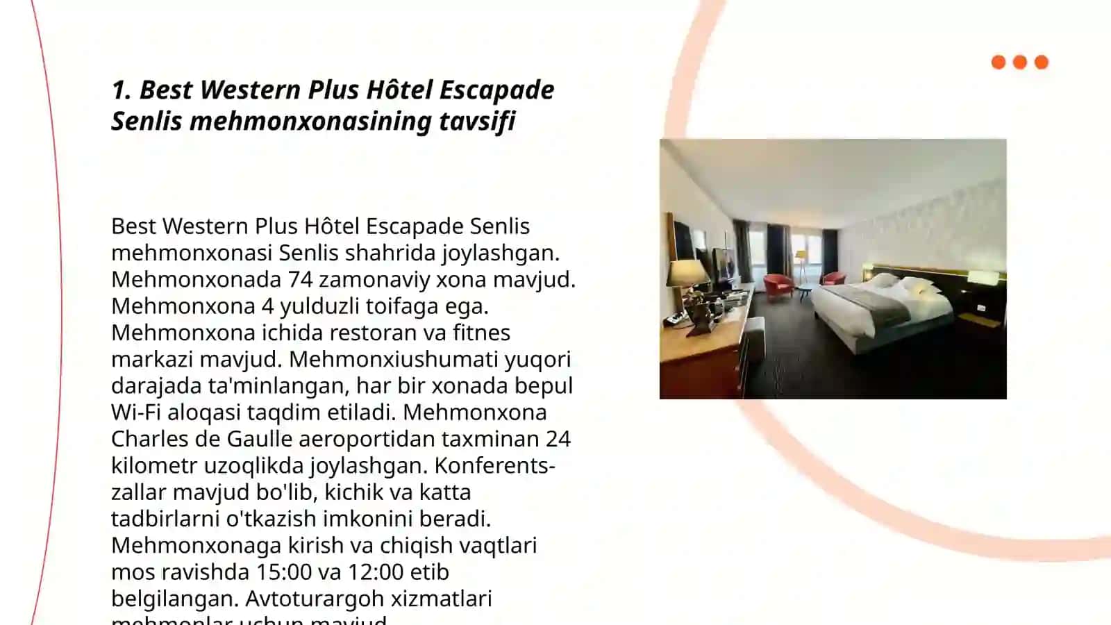 Best Western Plus Hôtel Escapade Senlis mehmonxonasi 3