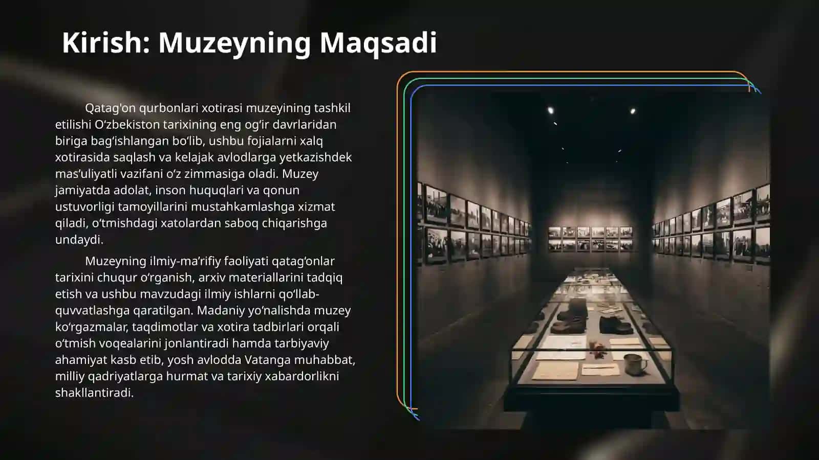 Qatag'on qurbonlari xotirasi muzeyi 3