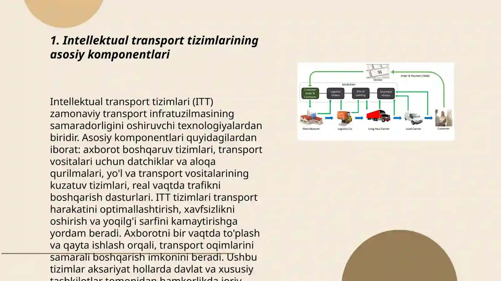 Intellektual transport tizimlari 3