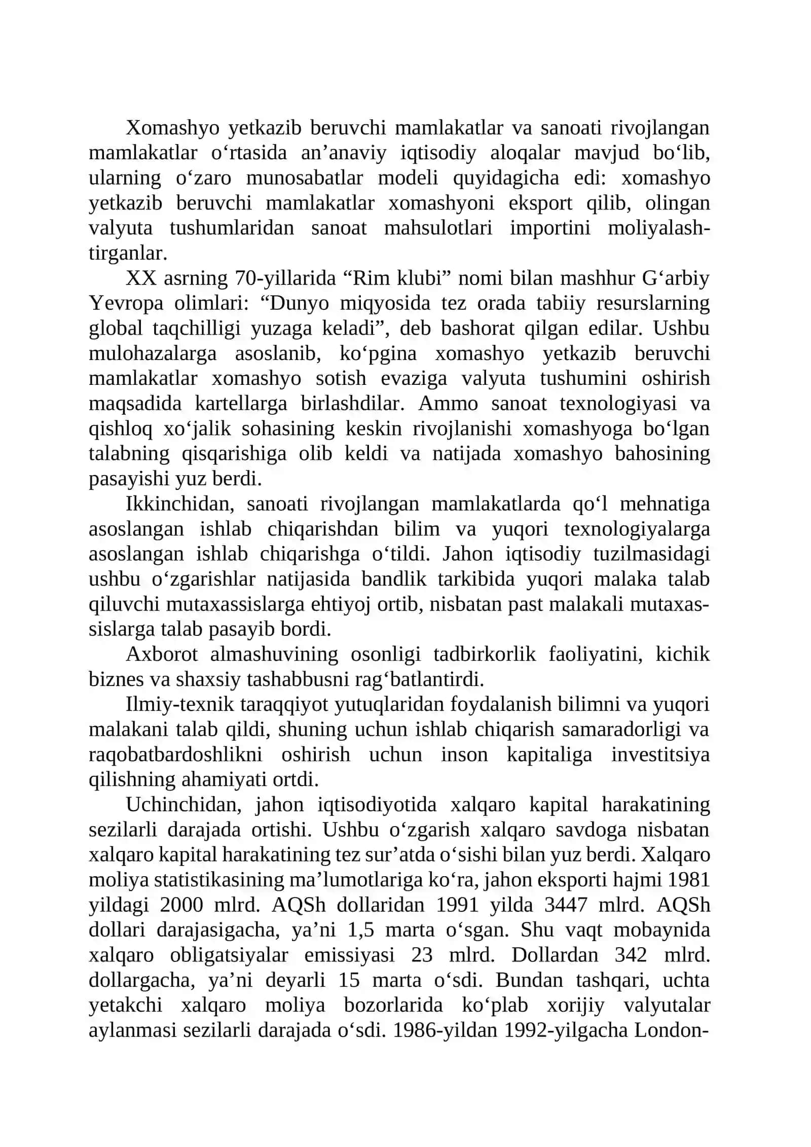 RIVOJLANAYOTGAN BOZORLAR VA MOLIYAVIY INQIROZNING O‘SISHI 3