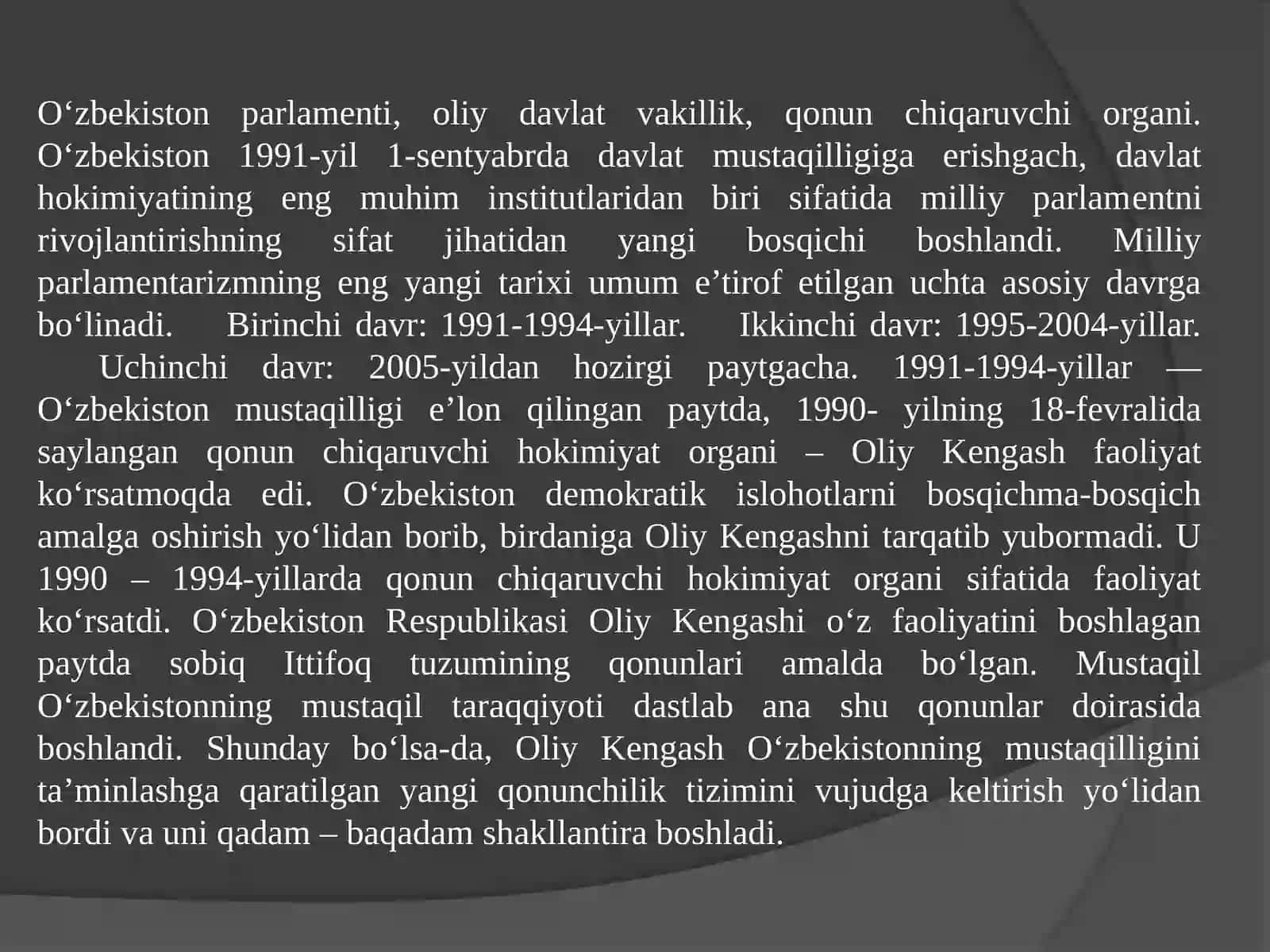 Demokratiyaning yanada chuqurlashtirilishi va ko‘ppartiyaviylik 3