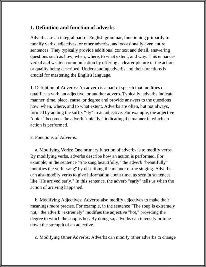 ADVERB 3