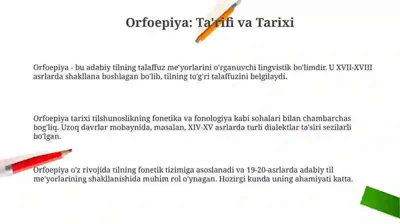 Orfoepiya talaffuz qoidalari va normalari 3