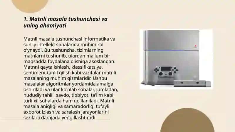 Matnli Masala Tushunchasi va Uni Yechish Metodikasi 3