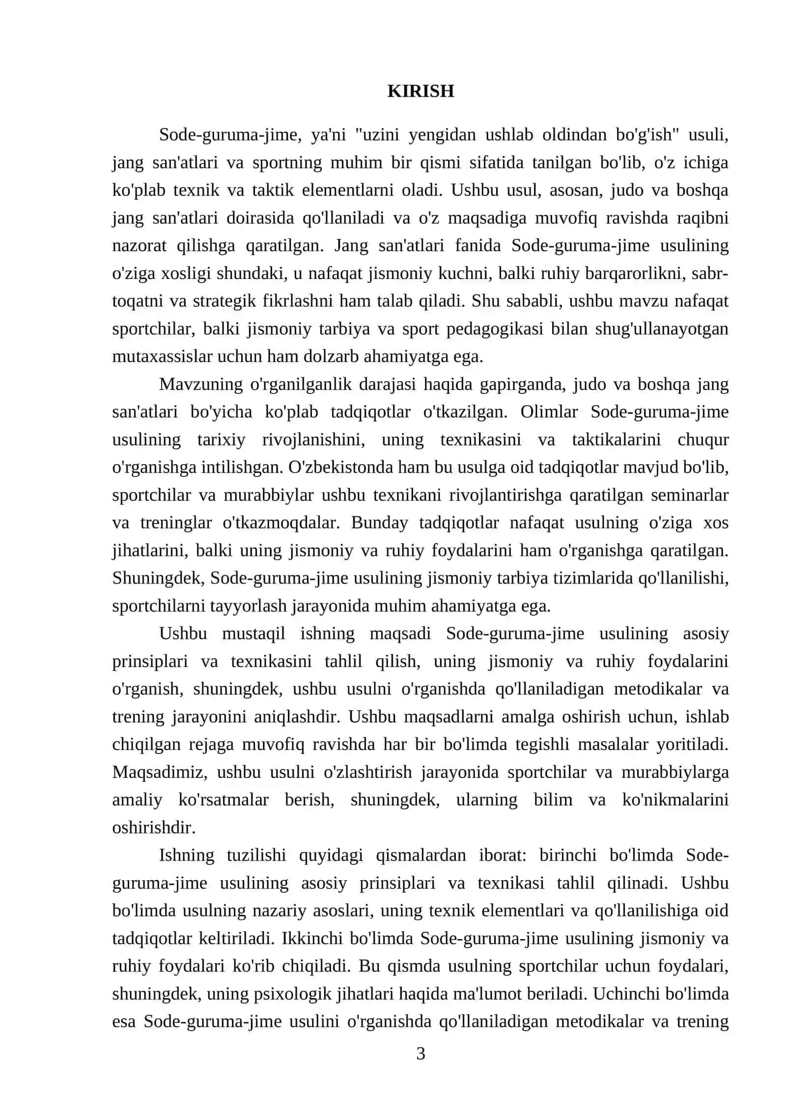 Sode-guruma-jime(uzini yengidan ushlab oldindan bo'g'ish) 3