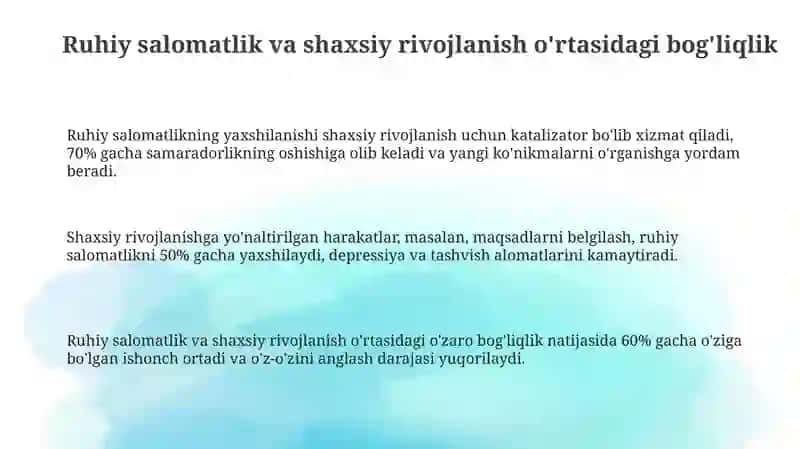 Ruhiysalomatlikvashaxsiyrivojlanish 3