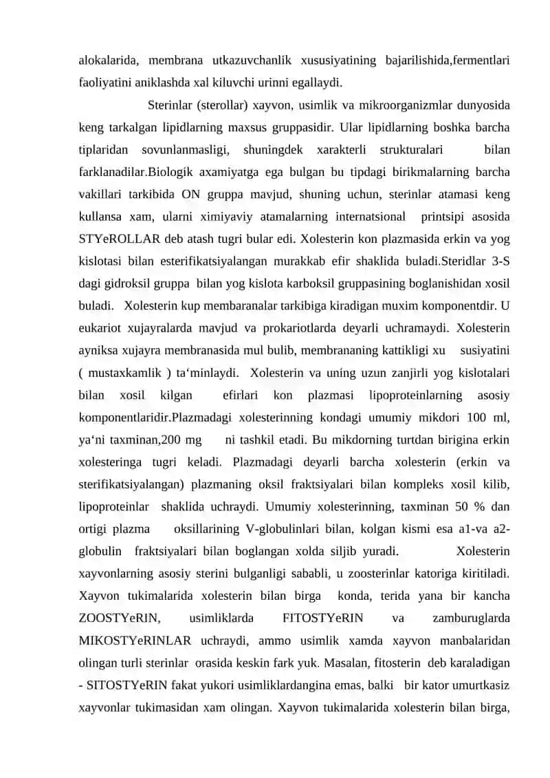 Murakkab lipidlar 3