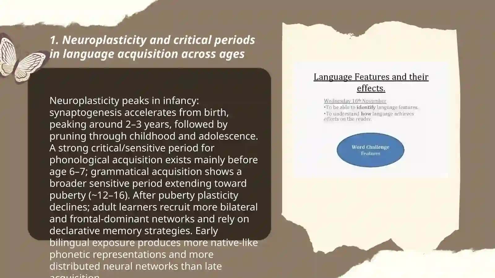 Psychophysiological features of language learners and language learning or different ages 3