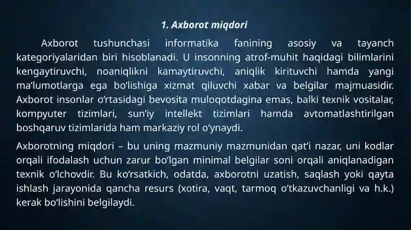 AXBOROTTUSHUNCHASI 3