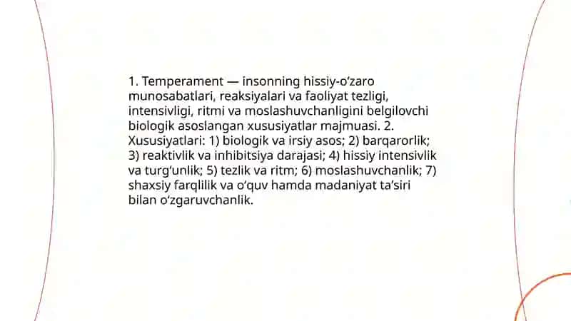 Temperament va uning nazariyalari 3