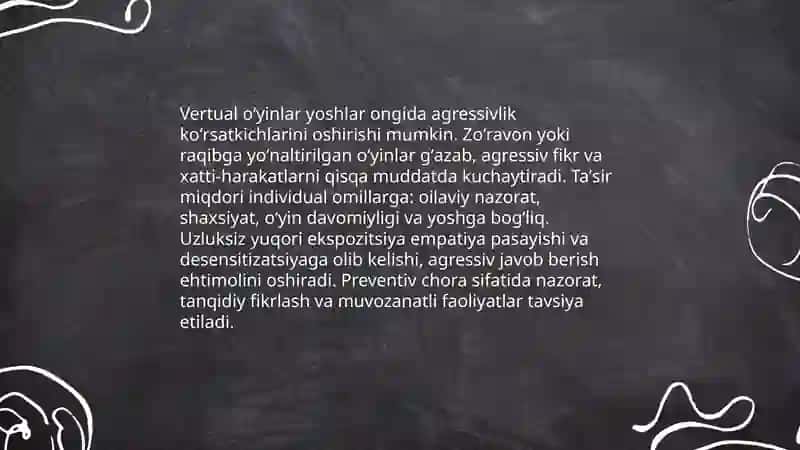 Vertual oʻyinlarning yoshlar ongiga ta'siri 3