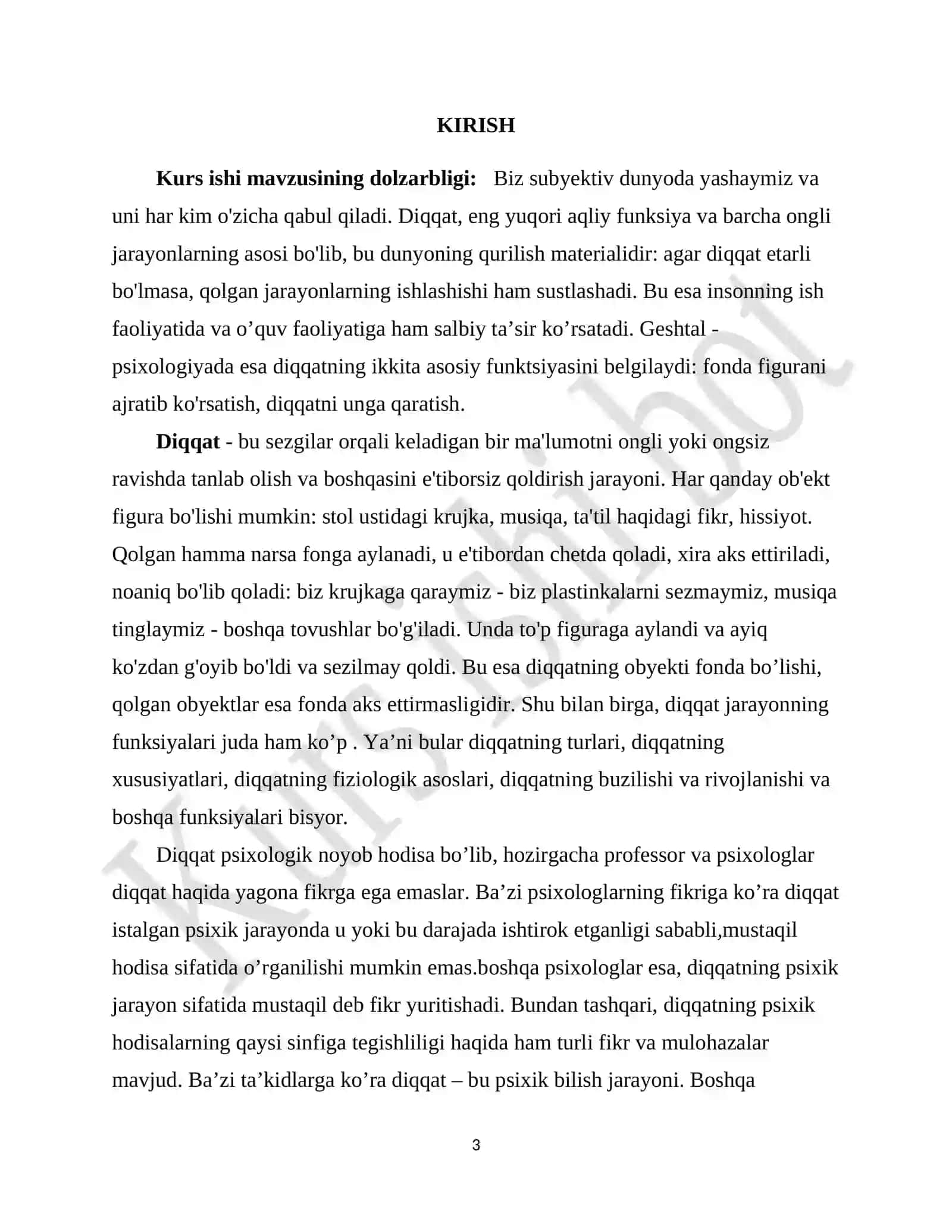 Diqqat patologiyasi 3