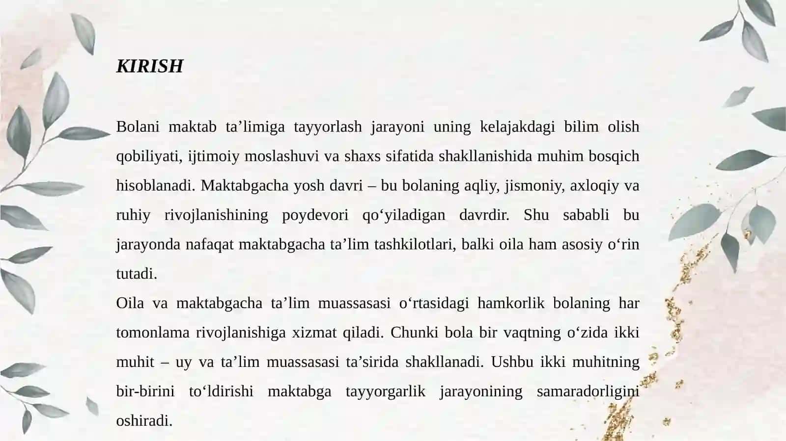 Bolalarni maktabga tayyorlashda maktabgacha ta’lim tashkiloti va oila hamkorligi 3