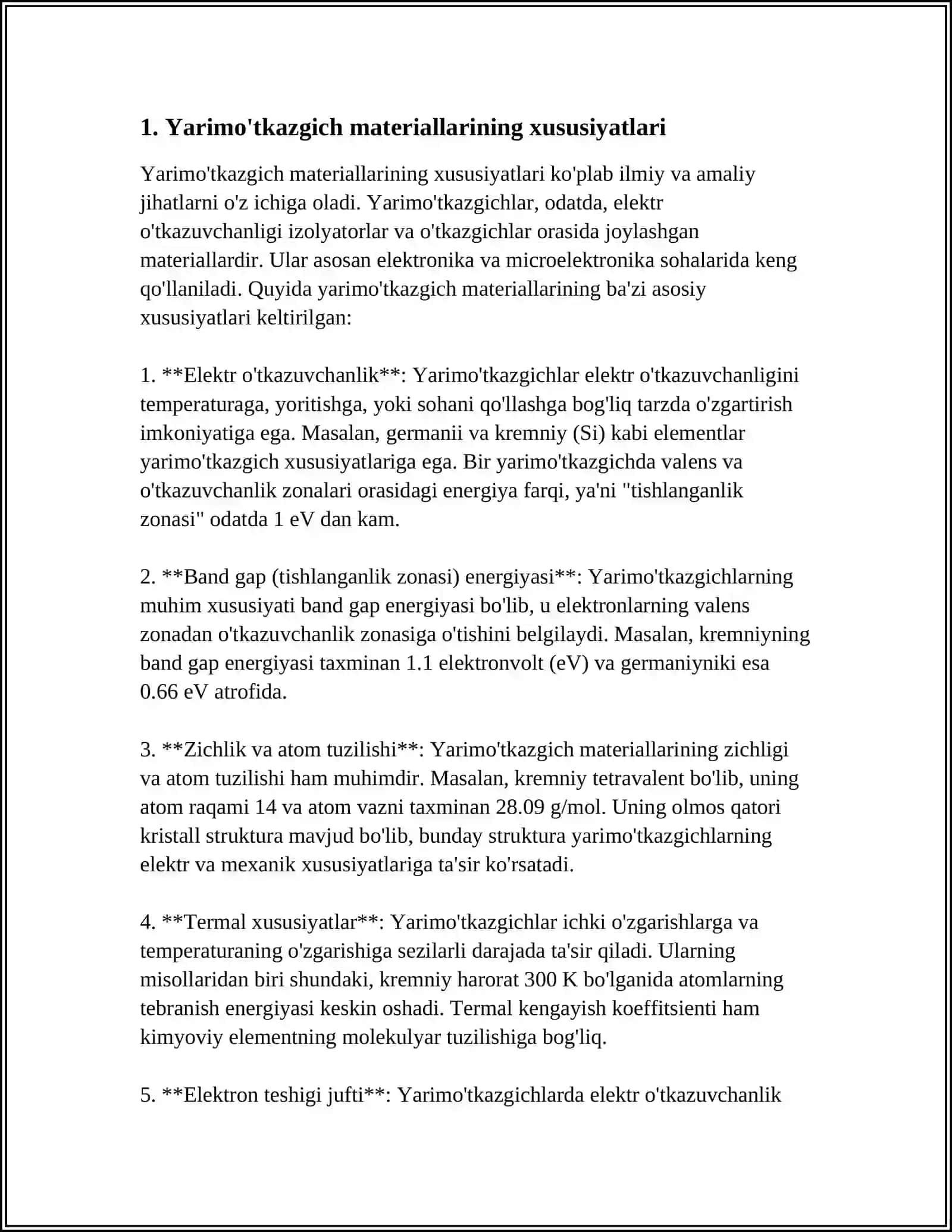 YARIMO‘TKAZGICHLI ASBOBLAR VA INTEGRAL SXEMALAR TEXNOLOGIYASI 3